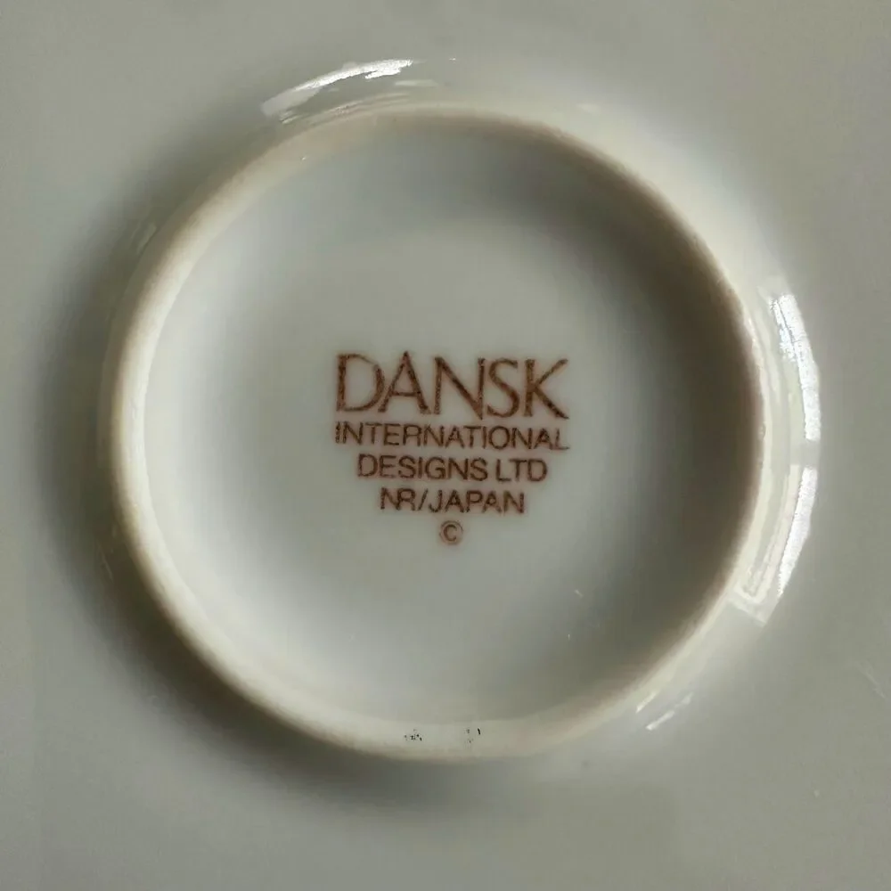Vintage Dansk Maribo Pattern Trivet Qty 2 Mid-Century Scandinavian Hot Pot Rest